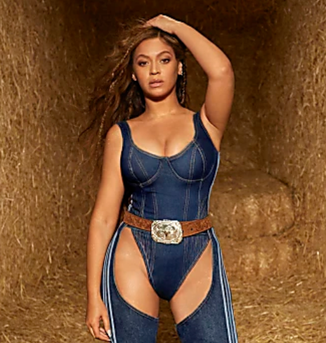 Beyoncé Bares Backside In Denim Chaps for Ivy Park Rodeo Drop 